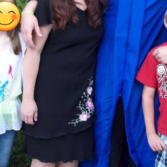 SL Fashions embroidered sheath - Picture 6 of 7